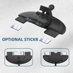 Car CD Slot Mount for Garmin, 17mm Rotation Ball Holder Base Compatible with Garmin Navi Serie 3.5-7 inches Sat Nav CD Player Mount