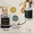 M.A.N Car Hanging Diffuser, Your Car will Smell Like the Sexiest Man Alive! - 12ml, Hanging Air Freshener for Automobile and 