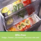 FoodSaver Quart Pre-Cut Vacuum Seal Bags, Easy Use Vacuum Storage Bags, Align to Seal and Tear to Open Vacuum Sealer Storage 