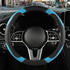 Microfiber Leather Steering Wheel Cover Large Size for Ford F150 F250 F350 F450 RAM 4Runner Tacoma Tundra Sequoia Model S Mod
