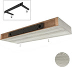 Ballucci Floating Shelf, 36" Wood Wall Shelf with Invisible Brackets for Bathroom, Living Room, Bedroom, Kitchen, Nursery, 6"