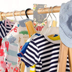 Floral Closet Clothing Size Dividers/Closet Organizer For Baby Girl Clothes Newborn To 4T / 10 Baby Closet Size Dividers