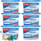 Vacplus Moisture Absorbers 6 Pack, Portable Humidity Absorber Boxes for Your Bathroom, Closet & Car, Dehumidifier with Ocean