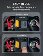 AstroAI S8 Car Battery Jump Starter, Car Jumper Starter Battery Pack for Up to 6.0L Gas & 3.0L Diesel Engines, 12V Portable