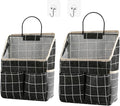 2pcs Wall Hanging Storage Bag,Wall Hanging Organizer Bags with Pockets, Wall Organizer Storage for Dormitory Bathroom Bedroom