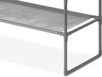 Whitmor Spacemaker 6-Tier Shelves, Gunmetal