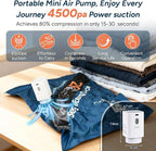 2026 Upgraded Vacuum Travel Bags Oxford Cloth Compression Packing Bags with Privacy Protection Space Saver for Luggage Suitca