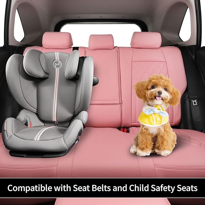 EKR Rav4 Seat Covers Custom Fit for Toyota Rav4 (Hybrid) SE/XSE & (PHEV) GR Sport 2026, Car Seat Cover Full Set for SUV,Facto