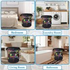 Game Controlle Laundry Basket Collapsible Laundry Hamper Clothes Toy Storage Bin for Bathroom Bedroom Room Decor 16" X 20.8"