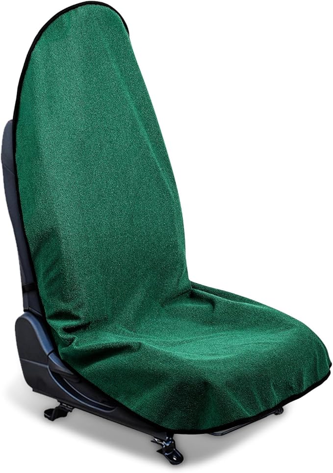 Waterproof Sweating Car Seat Cover for Post Gym Workout, Running, Swimming, Beach and Hiking, Universal Fit Non-Slip Bucket S