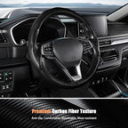 Aimato Customized Steering Wheel Cover for Honda Accord 2018-2022/Insight 2019-2022, Thin,Anti-Slip,Scratch-Resistant Exclusive Car Accessory for Honda, Matte Black