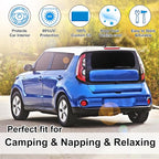 TINGLU Window Shades for Kia Soul 2014-2019 8PCS Accessorie Car Side Full Windows Rear Triangular Windshield Sun Shade Sun UV Rays & Privacy Protection for Camping,Napping,and Relaxing