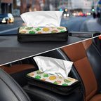 Car Tissue Holder Car Visor Organizer Tissue Box Holder for Car Sun Visor Organizer with Car Vehicle Accessories Essentials Interior for Women Men Light Leprechaun Clovers St.Patrick Rainbows