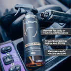 Blackline Car Care - Gentle APC - Streak free total Interior Cleaner and Protectant, Safe for Cars, Motorcycles & More. 16 fl