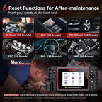 iCarsoft E660 2025 Version 4 Systems OBD2 Scanner, ABS SRS Engine Transmission Car Code Reader with 6 Reset Service Clear Fault