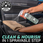 Chemical Guys SPI_103 Sprayable Leather Cleaner and Conditioner in One for Interiors, Apparel, and More (Works on Natural, Sy