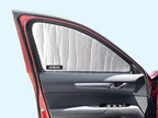 Side Window Front Seat Reflective Sunshade Custom Fit for 2017 2018 2019 2020 2021 2022 2023 2024 2025 Mazda CX-5 SUV, Select, Preferred, Premium, Plus, Carbon Edition, Sport, Grand Touring (Set of 2)