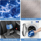 Waterproof Sweating Car Seat Cover for Post Gym Workout, Running, Swimming, Beach and Hiking, Universal Fit Non-Slip Bucket S