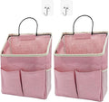 2pcs Wall Hanging Storage Bag,Wall Hanging Organizer Bags with Pockets, Wall Organizer Storage for Dormitory Bathroom Bedroom