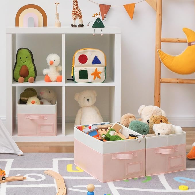 GRANNY SAYS Storage Baskets for Organizing, Fabric Storage Bins for Shelves, Closet Storage Boxs, Clothing Storage and Organi