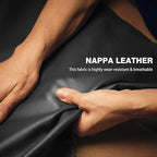 【2025 Model】 Breathable Soft Leather Car Steering Wheel Cover for Men Women, Non-Slip, Comfortable,Universal 15 inches Steeri