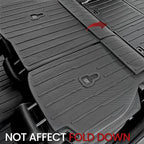 Backrest Mats for Honda CRV 2026 2025 2024 2023 Car Mat Accessories, All Weather TPE Seat Back Portectors for CR-V Gas Hybrid(Backrest Mats)