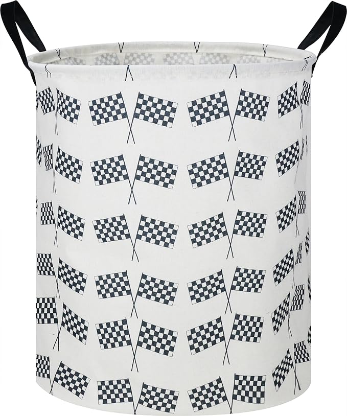 CLOCOR Kids Laundry Basket,Waterproof Baby Boys Nursery Hamper,Collapsible Fabric Storage Container,Toys Bin,Room Decor,Gift 