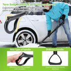 25.8'' Larger Ice Scrapers for Car Windshield | Dang Near Indestructible Ice from Scrape Frost and Ice |3-in-1 Emergency Snow Shovel | Detachable Remover with Foam Grip for Small Cars, Trucks, SUVs
