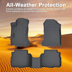 TPE Floor Mats for 2020-2025 Subaru Legacy & Outback All Weather Car Floor Liners Fit 2020-2025 Subaru Legacy & Outback Accessories Black