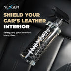 Nexgen Car Leather Cleaner - Quick Spray Car Interior Cleaner and Leather Restorer - Gentle Liquid Formula, Multi-Purpose Cle