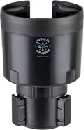 Living in a Bubble Cup Holder Expander for 3.4" to 4.0" Diameter Bottle & Cups - Black