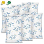 Moisture Absorbers – 100 Gram 16 Packs Silica Gel Packets Food Grade Silica Packets with Color Indicating, Premium Desiccant 
