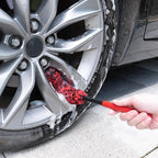 ITTAHO 4 Pack Car Wash Brush Wheel Cleaning Woolies Brush Detailing Brush and Stiff Tire Brush Tires Wheel Brushes for Cleani