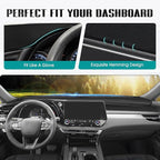 FIILINES Dash Cover for 2023-2025 Lexus RX RX350 RX350h RX500h, Dashboard Mat Accessories Dash Cover Sunshade Nonslip Mesh Pr