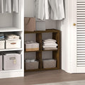 Furinno Cubic Closet Organizers and Storage, 4-Cube Closet Organizer, Open Shelf Closet Storage, Extra Thick Frame for Wardro