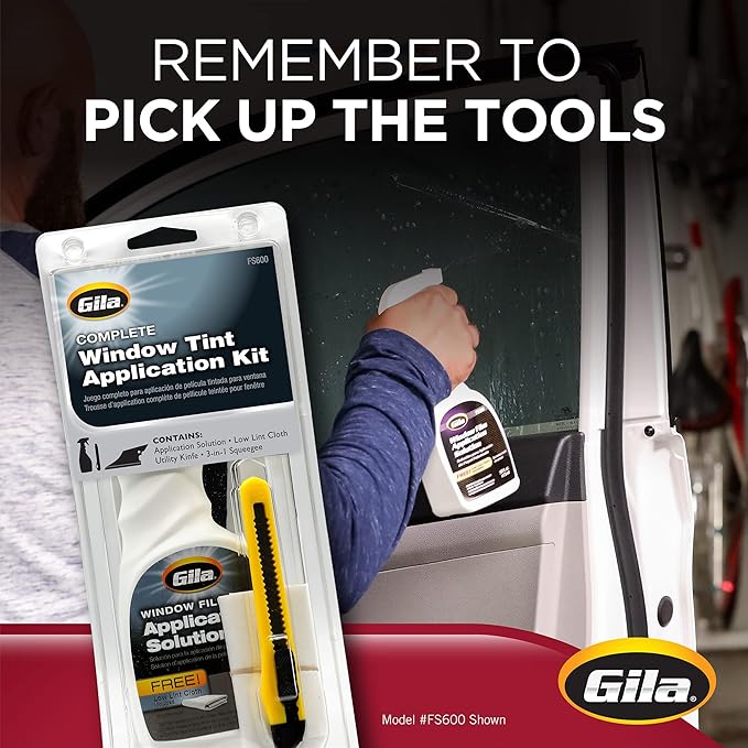 Gila®Heat Shield Elite™ Truck & SUV 20% VLT Automotive Ceramic Window Tint DIY Advanced Heat Control Glare Control 2.5ft x 10ft (30in x 120in)