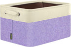 BALEINE 1 Pack Fabric Closet Storage Bins for Shelves, Linen Closet Organizers and Storage, Decorative Baskets for Organizing