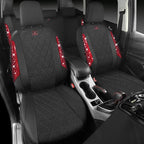CAR PASS Oxford Bling Diamond Car Seat Covers Full Set Interior Sets, Waterproof Shining Glitter Sparkly Crystal Universal Ar