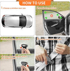 Car Safety Hammer, 2PCS Black 3-in-1 Emergency Escape Tool with Window Breaker and Seat Belt Cutter, Safety Emergency Car Esc
