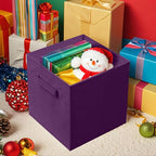 ShellKingdom Storage Bins, Foldable Fabric Storage Cubes And Cloth Storage Organizer Drawer For Closet And Toys Storage, 2 Pa