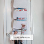 Delta Children GAP babyGap 2-Pack Over the Door Storage Organizer with 4 Pockets, Pink
