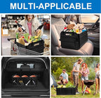 Car Trunk Organizer, 75L Large Capacity Waterproof Auto Storage with Non-Slip Bottom Strips, Collapsible Cargo Organizer for Su