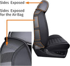 YIERTAI Truck Seat Covers for Chevy Chevrolet Silverado GMC Sierra Custom Fit 2007-2025 2026 1500/2500/3500 Trail Boss Z71 Cr
