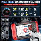 KINGBOLEN OBD2 Scanner S800 Car Scanner, OBD2 Diagnostic Scan Tool with 15 Reset, Oil Brake Throttle Service, Engine ABS SRS