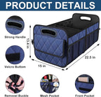 Deosk Car Trunk Organizer for SUV, Car Organizers and Storage with 6 Pocket, Car Accessories for Women/Men 70L Waterproof