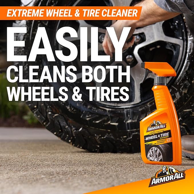 Armor All Premier Car Care Kit, Includes Car Wax & Wash Kit, Glass Cleaner, Car Air Freshener, Tire & Wheel Cleaner (8 Piece 