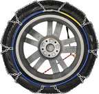 Snow Chains, Wear-Resistant High Carbon Steel Anti Slip Tire Chain for Light Truck, Pickups, and SUVs, Set of 2 (4WD-70)