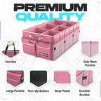 FORTEM Trunk Organizer For SUV Car Trunk Organizer, Foldable Storage, Car Accessories for Women Men, Collapsible Bag, Perfect C
