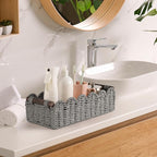 Toilet Paper Storage Basket Bathroom Counter Organizer Wicker Baskets for Organizing Cute Basket for Bedroom Nursery Room Kit