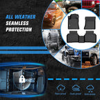 Nilight TPE Floor Mats for Nissan Altima 2019 2020 2021 2022 2023 2024 2025 2026,All Weather Custom Fit Heavy Duty Floor Liners